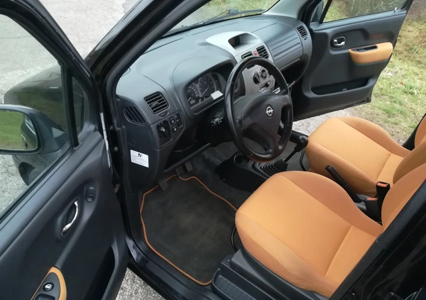 Opel Agila cena 6900 przebieg: 187000, rok produkcji 2002 z Toruń małe 137